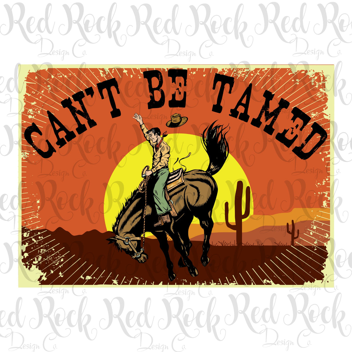 Cant Be Tamed Dd – Red Rock Design Co