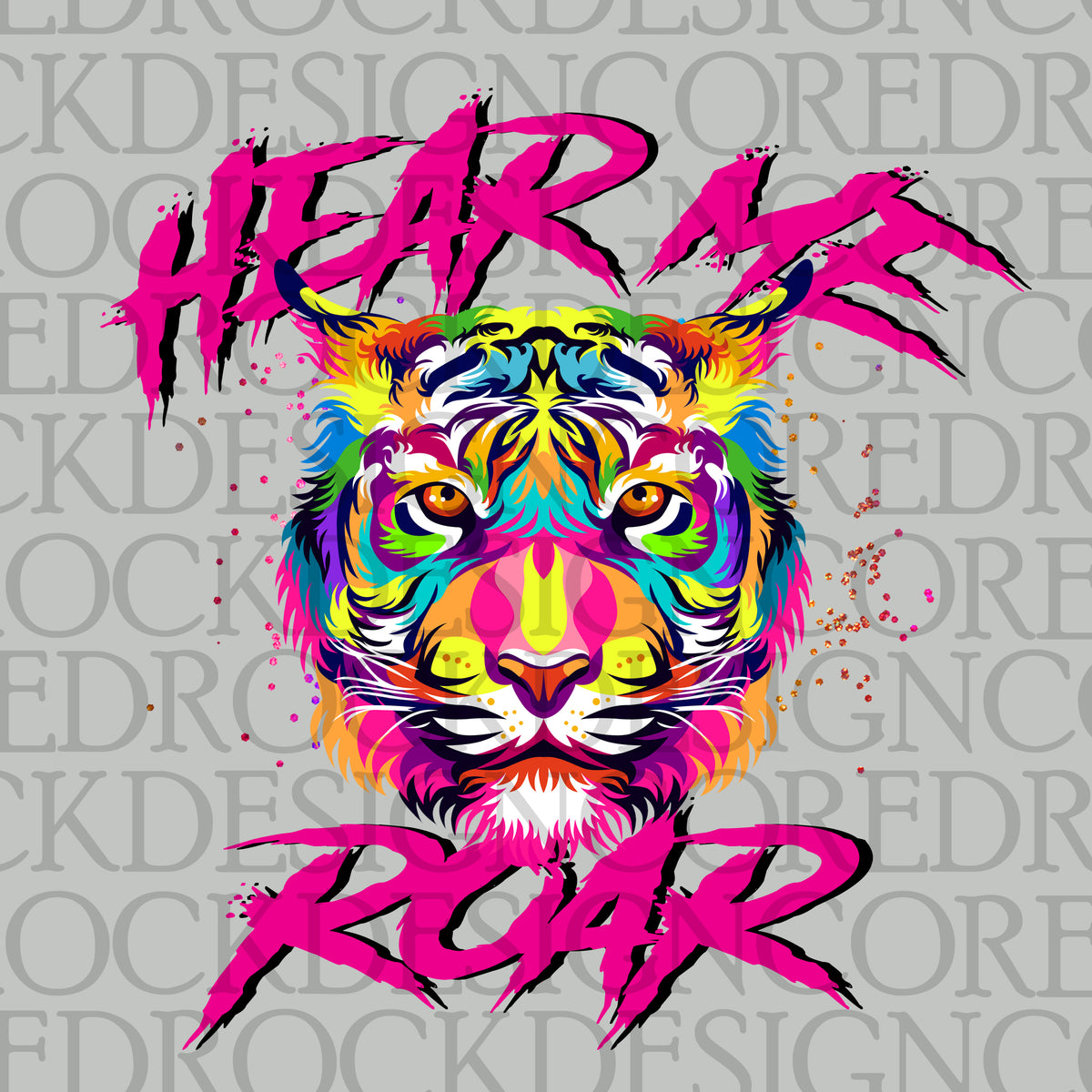 Hear Me Roar Dd – Red Rock Design Co
