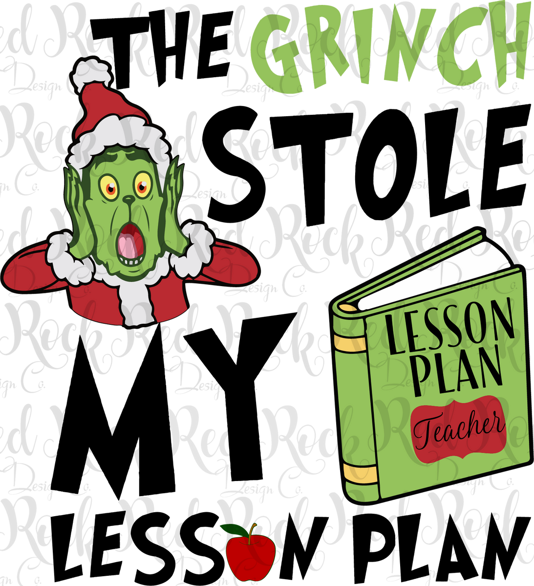 Grinch stole my lesson plan – Red Rock Design Co.