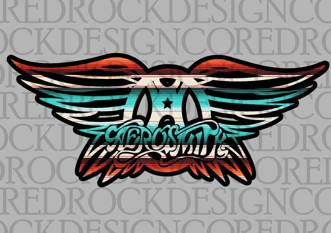 Design – Rock Red Aerosmith
